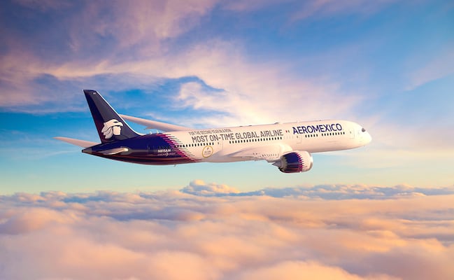 Aeroméxico es la aerolínea más puntual del mundo en 2025; encabeza el listado por dos años seguidos