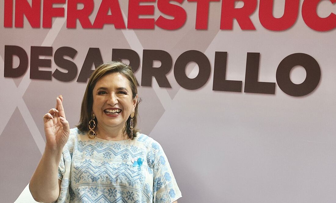 Xóchitl Gálvez acompaña al candidato por la gobernatura al estado, José Yunes en encuentro con medios para presentación de propuestas de Infraestructura para el desarrollo de Veracruz / Fotos: Berenice Fregoso. EL UNIVERSAL