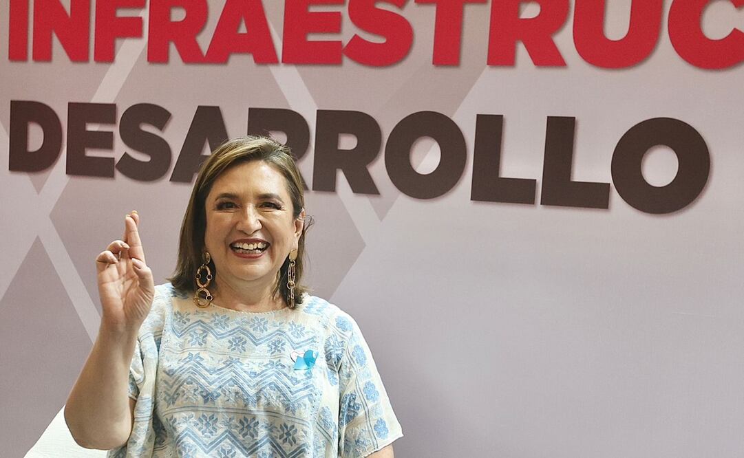 Xóchitl Gálvez acompaña al candidato por la gobernatura al estado, José Yunes en encuentro con medios para presentación de propuestas de Infraestructura para el desarrollo de Veracruz / Fotos: Berenice Fregoso. EL UNIVERSAL