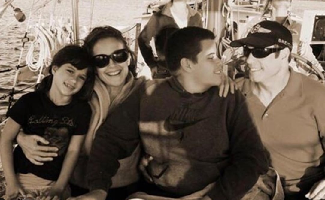 John Travolta y su familia. Foto: Instagram