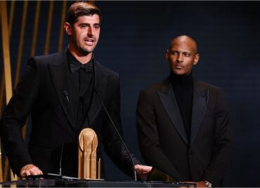 Thibaut Courtois y la crítica al Balón de Oro: "Al menos se han inventado el trofeo de mejor portero"