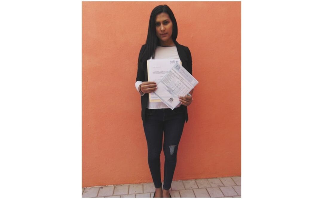 Camila Jiménez es una alumna de excelencia, su promedio es de 9.2 y es una mujer transgénero de origen colombiano (Foto: Irma Mejía / EL UNIVERSAL)