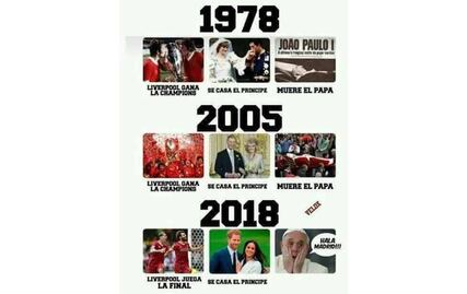 ¿Qué tienen en común el Liverpool, la boda real y el Papa?