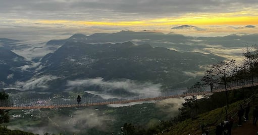 Lánzate a los puentes colgantes del pueblo mágico de Pahuatlán