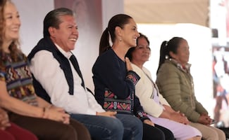 Claudia Sheinbaum asegura que la 4T defiende la soberanía de México; sostiene que el país seguirá su transformación