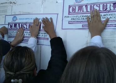 Clausuran simbólicamente Fiscalía de Guanajuato; demandan justicia por víctimas de violencia