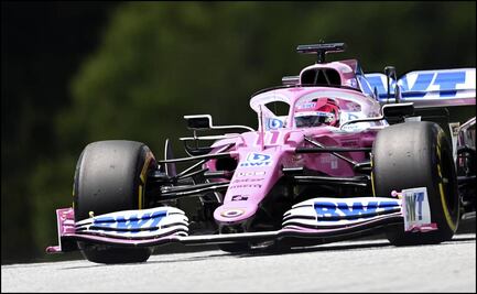 Sergio Pérez tomó con humor su “empate” con Alexander Albon