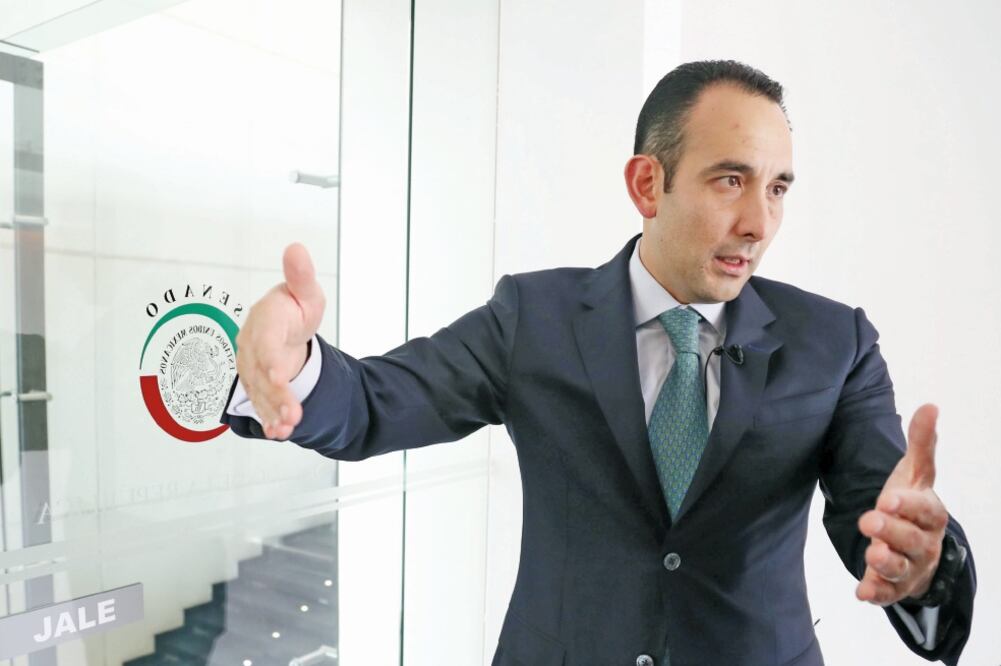 Roberto Gil Zuarth Senador del PAN (ARIEL OJEDA. EL UNIVERSAL)