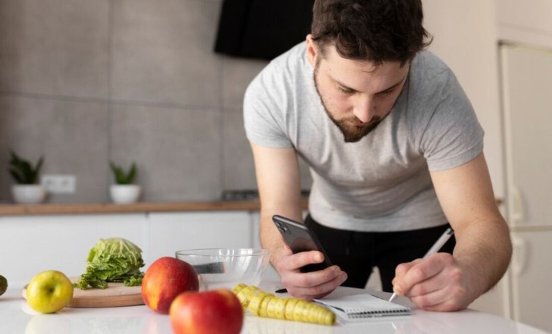 Cuenta las calorías. Fuente: Freepik