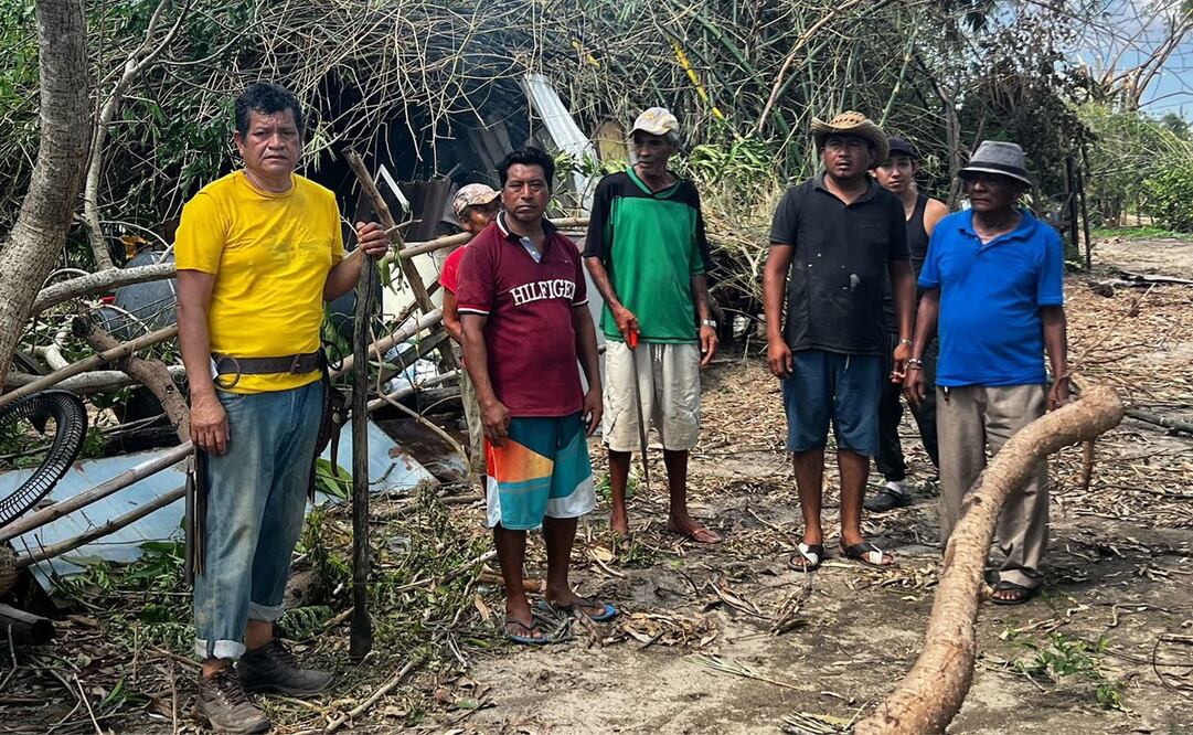 Personas damnificadas del Huracán "Otis" en Acapulco, Guerrero. Foto: Leon Krauze/EL UNIVERSAL