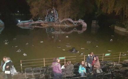 Cancelan función del Lago de los Cisnes por mal clima