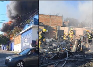 Incendio en bodega de desechos industriales deja 2 mujeres muertas en Cuernavaca, Morelos