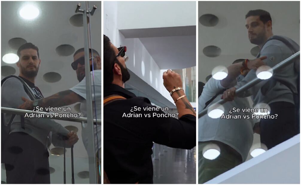 El influencer Poncho de Nigris retó al comediante Adrián Marcelo a una pelea en el Aeropuerto Internacional de Monterrey. Foto: Captura de pantalla 'X'