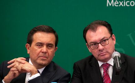 ​Viajan Guajardo y Videgaray a Washington