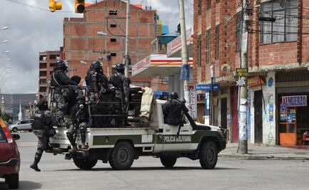 Fuerzas Armadas en Bolivia apoyan a policía ante protestas en ese país
