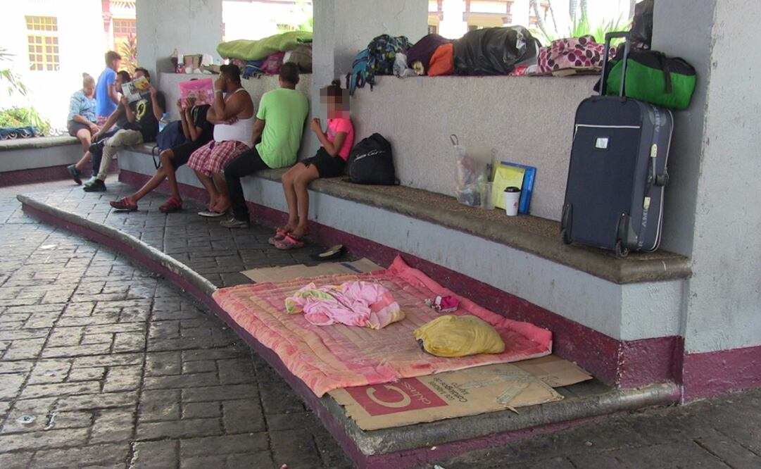 Los nuevos caravaneros iniciaron el miércoles el éxodo de sus países hacia la frontera sur de México. Foto: Archivo /EL UNIVERSAL