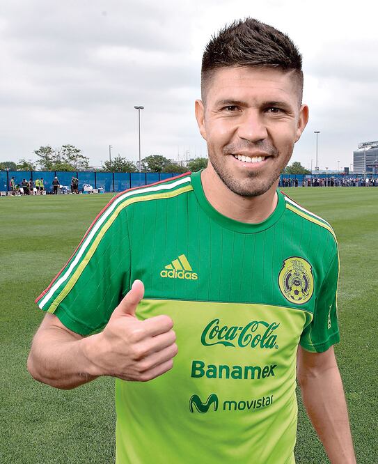 Oribe Peralta con la responsabilidad de hacer anotaciones para avanzar. (ETZEL ESPINOSA. IMAGO7)