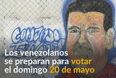 Venezolanos votan el domingo y muchos luchan por la supervivencia diaria
