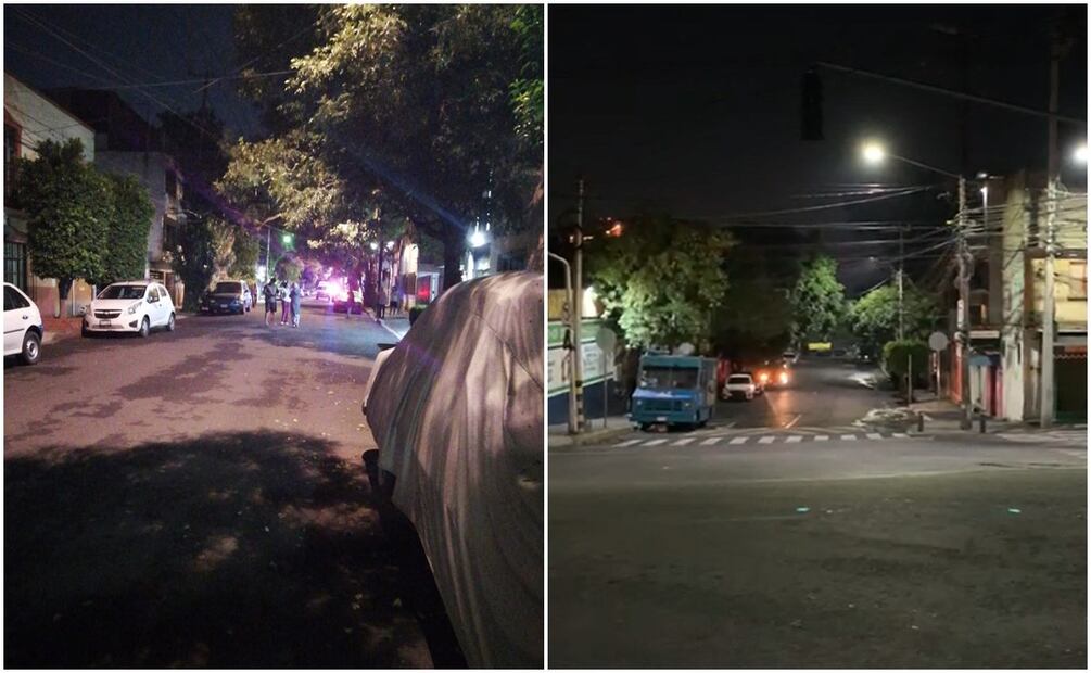 Temblor reportado esta noche de miércoles. Algunas personas salieron a las calles. FOTOS: Especiales