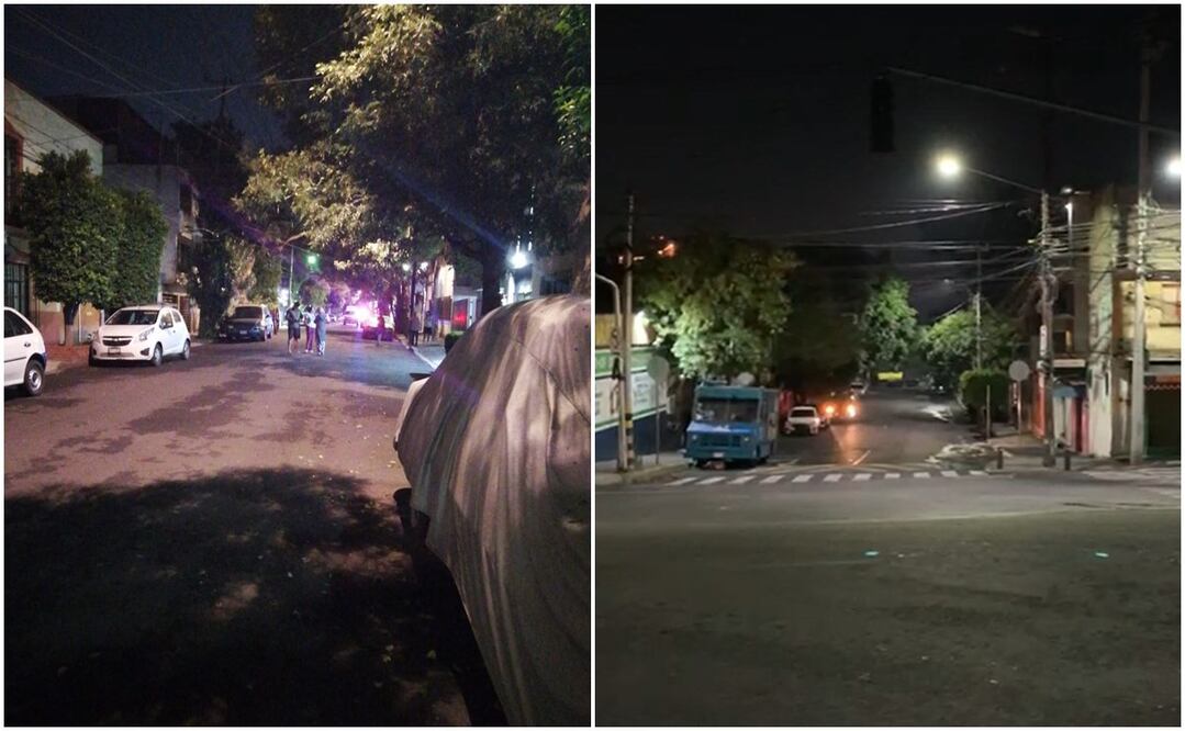 Temblor reportado esta noche de miércoles 10 de Mayo. Algunas personas salieron a las calles. FOTOS: Especiales