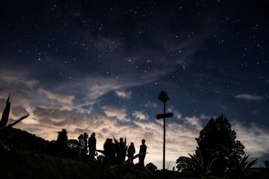 Mira la lluvia de estrellas y el cometa desde Canto del Bosque en Tlaxcala