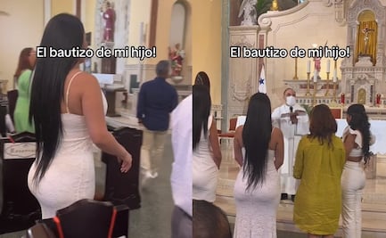 TikTok: Tunden a mujer por llevar vestido "revelador" al bautizo de su hijo