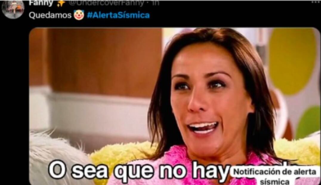 Los mejores memes que dejó la falla del nuevo sistema de alerta sísmica. Foto: Captura de pantalla
