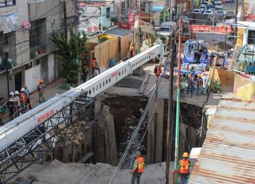 Mega socavón en Iztapalapa: Segiagua contempla de 15 a 20 días para concluir la reparación