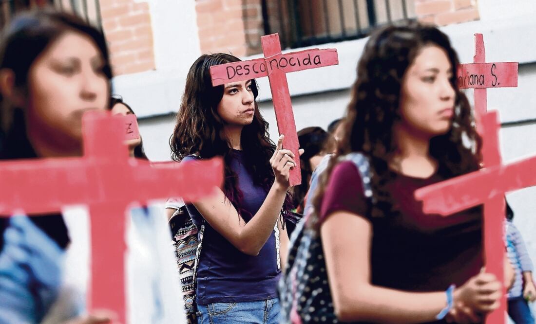 Juan Barbosa, de la organización ABC, dijo que cifras de organizaciones sociales indican que de agosto de 2015 a la fecha suman 235 feminicidios (ARCHIVO. EL UNIVERSAL)