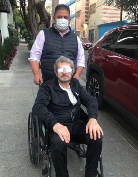 El "Flaco" Ibáñez aparece con moretones en el rostro: ¿Qué le pasó? 