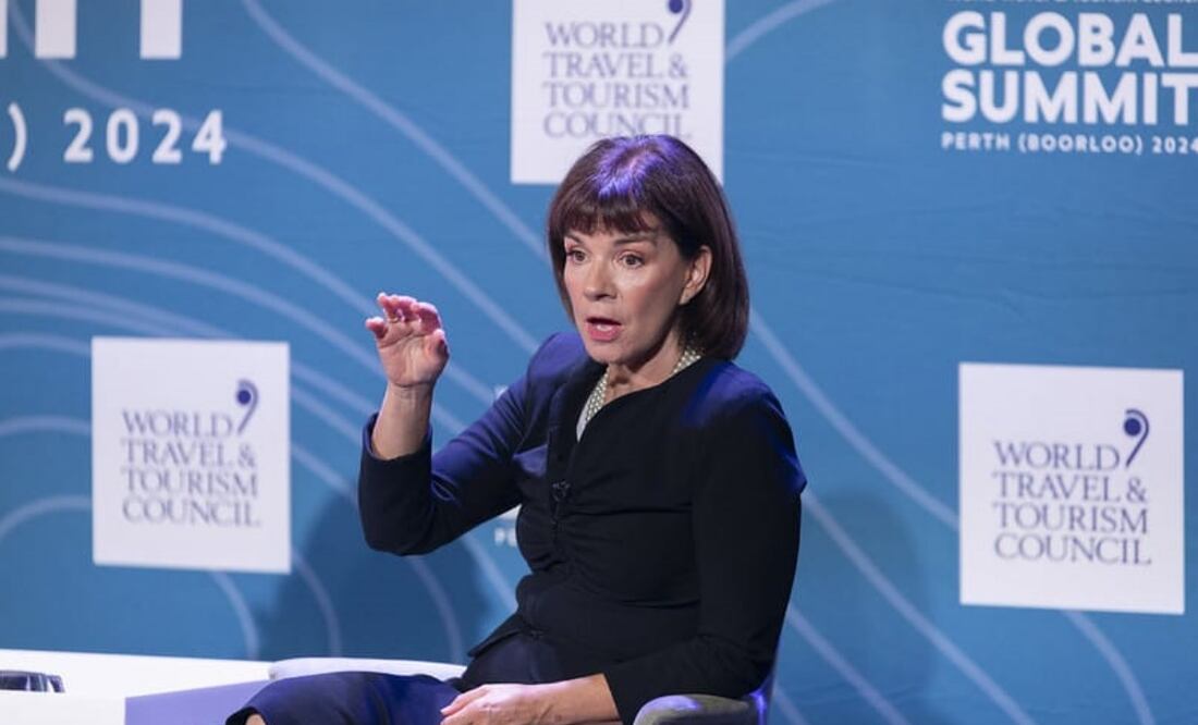 Julia Simpson, CEO del WTTC. Foto: Especial