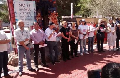 Exigen justicia para Miroslava a un mes de su homicidio