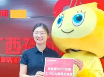 Hombre se disfraza para retirar su premio de la lotería y no compartirlo con su familia