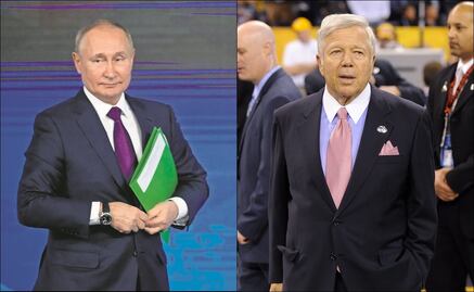 Así "robó" Vladimir Putin un anillo de Super Bowl a Robert Kraft