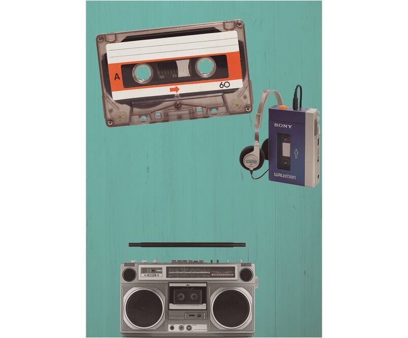 Foto: Reproductores de casetes portátiles hechos por Sony, originalmente se llamaba Sound About.