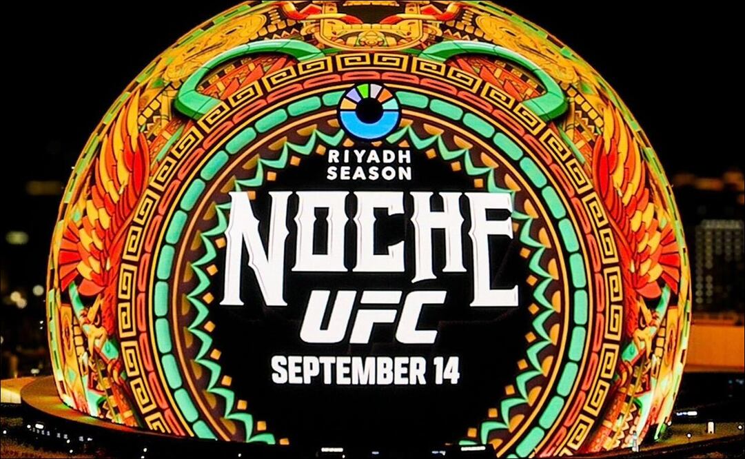 Mexicanos pelearán en La Esfera de Las Vegas este fin de semana - Foto: @UFC (X)