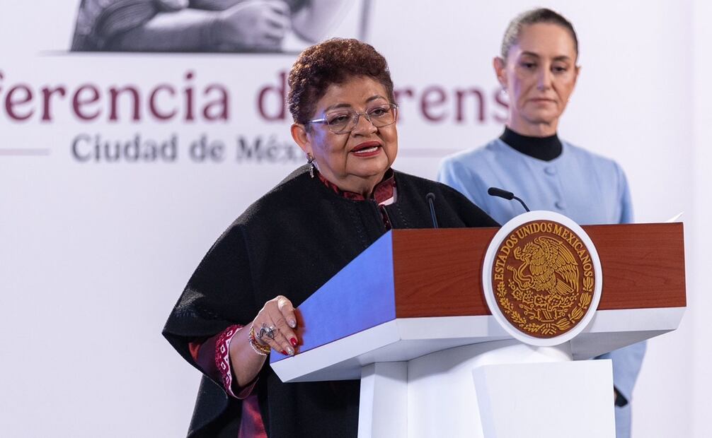 Ernestina Godoy Ramos, consejera jurídica del Ejecutivo Federal, aseguró que no hay ninguna contradicción en la reforma al Poder Judicial, ninguna posibilidad de otra interpretación y “es totalmente valida”. Foto: Hugo Salvador / El Universal
