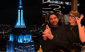 La boda de Taylor Swift y Travis Kelce ilumina Nueva York: el Empire State Building se suma a la celebración