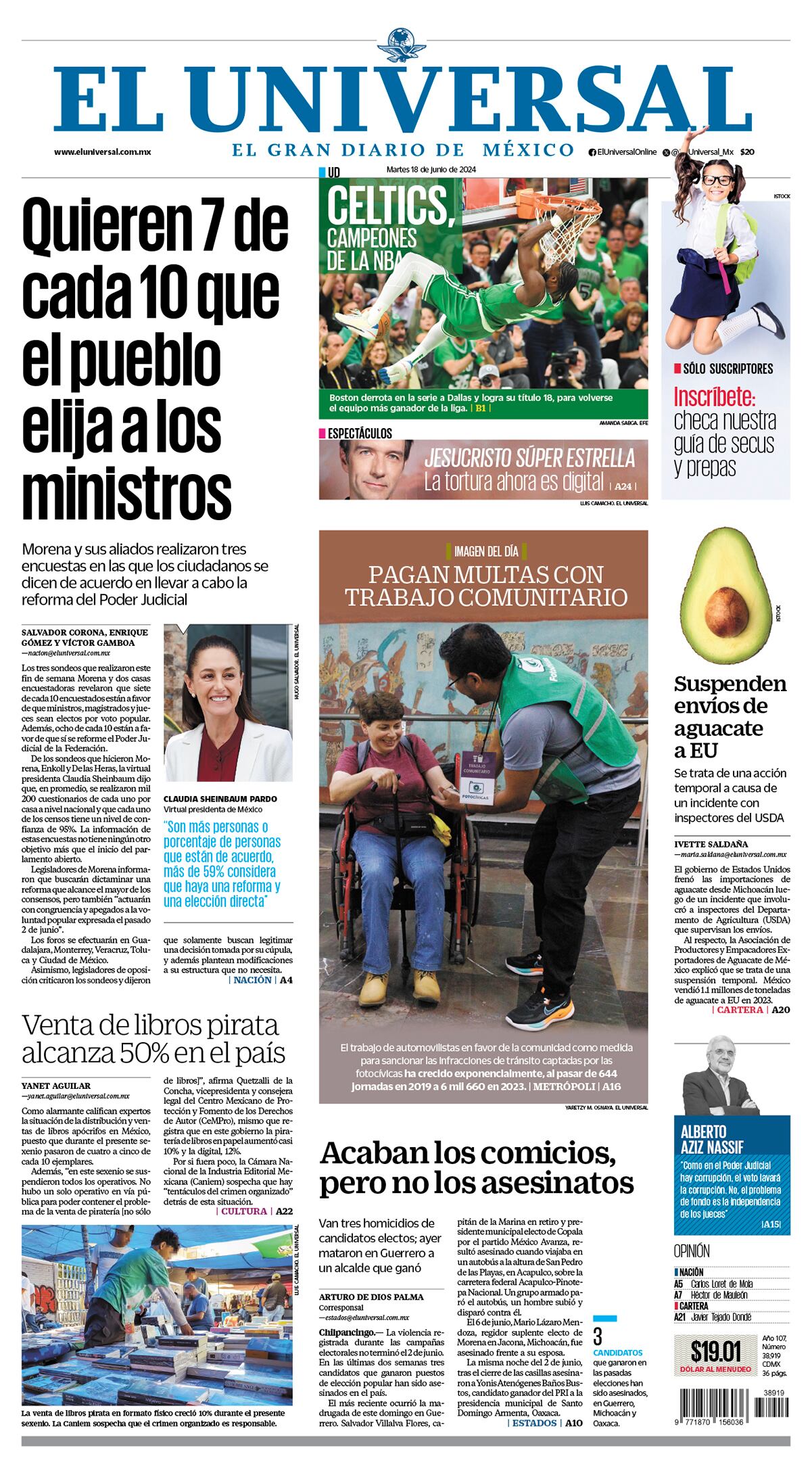 Portada impresa