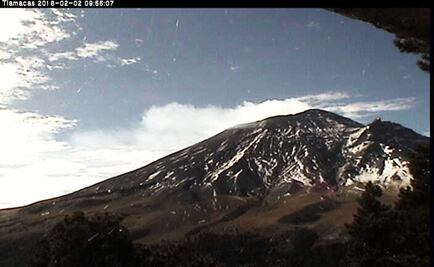Volcán Popocatépetl registra 9 explosiones 