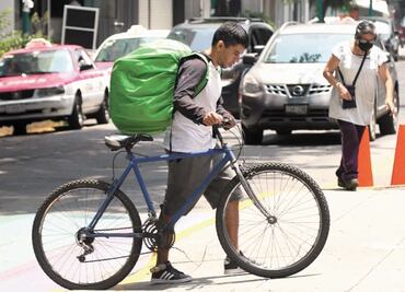 Urgen a garantizar derechos de repartidores de Uber, Rappi, Mercado Libre y otras apps