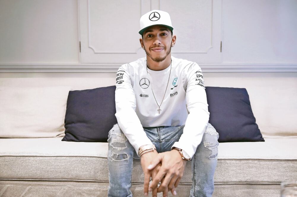 Lewis Hamilton, piloto de la escudería Mercedes AMG Petronas (ALEJANDRO ACOSTA. EL UNIVERSAL)