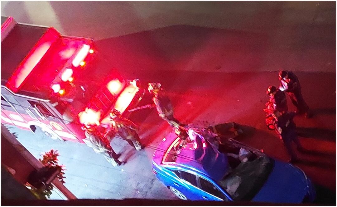 Accidente en Circuito Interior. Foto: @Dreyko_Alex