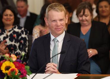 Chris Hipkins, del Partido Laborista, jura como nuevo primer ministro de Nueva Zelanda