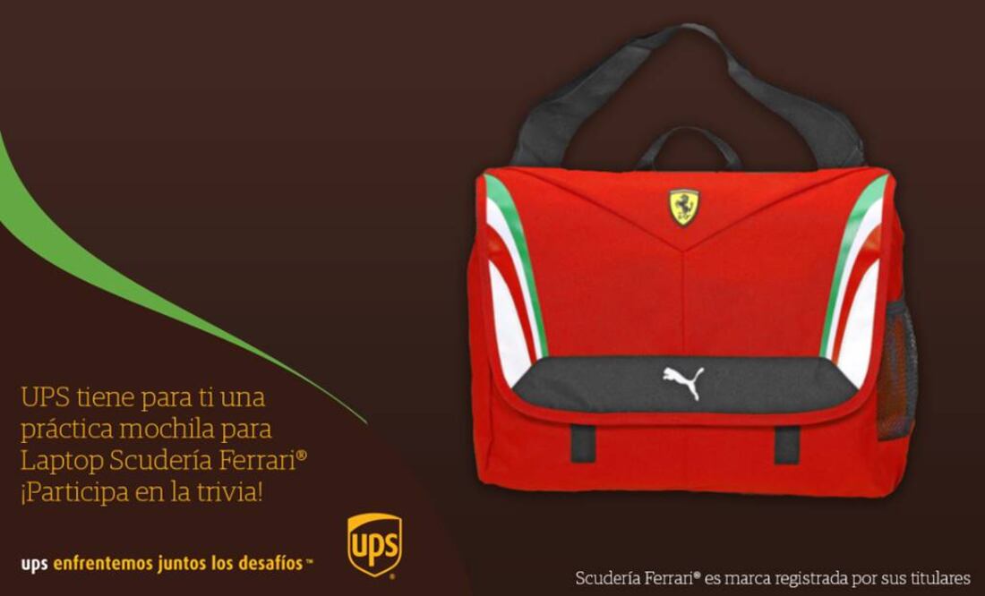 EL UNIVERSAL y UPS México te regalan una mochila para laptop
