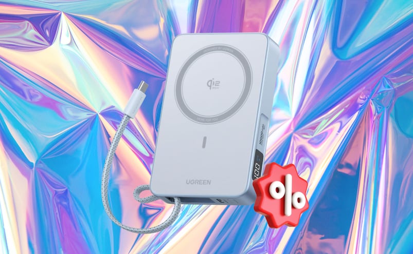 La nueva batería UGREEN MagFlow Qi2 de 25W es la más rápida y práctica que he probado