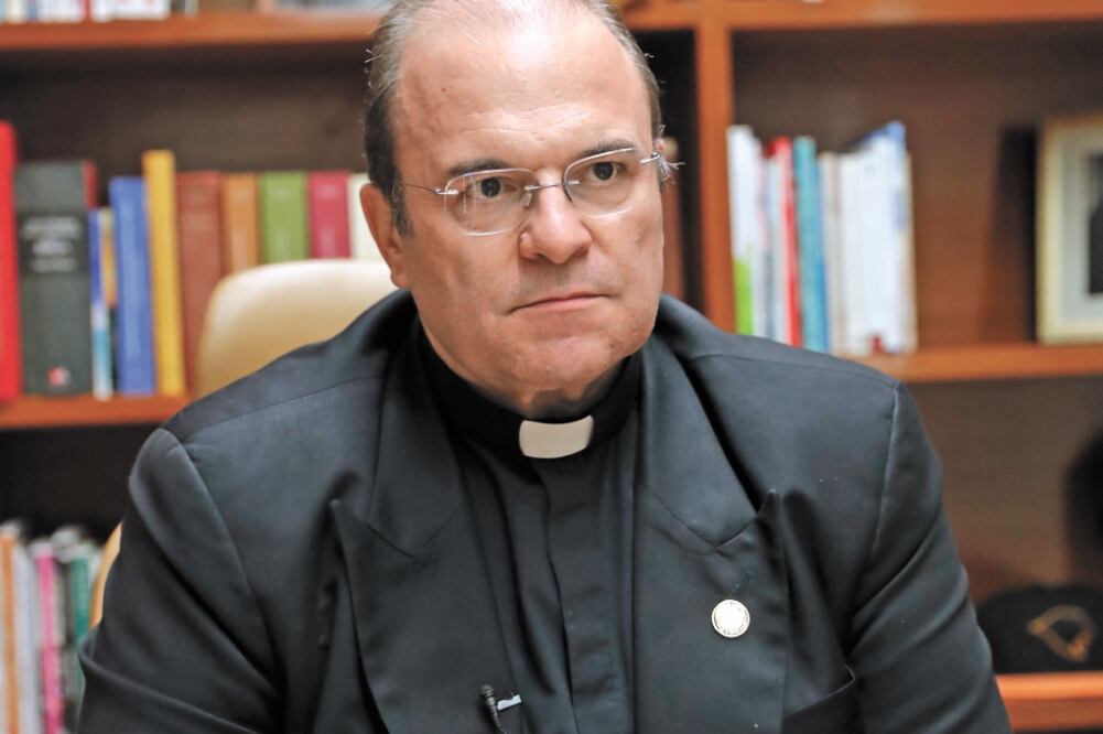 Rector de la Universidad Anáhuac, Cipriano Sánchez García. Foto: IVÁN STEPHENS. EL UNIVERSAL