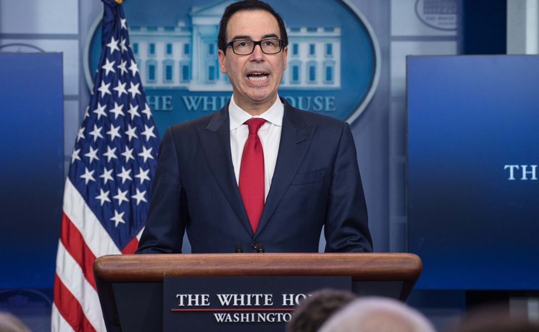 El secretario del Tesoro de Estados Unidos, Steve Mnuchin (Foto: AFP)