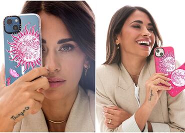 Esto cuestan las fundas para celulares que lanzó Antonela Roccuzzo