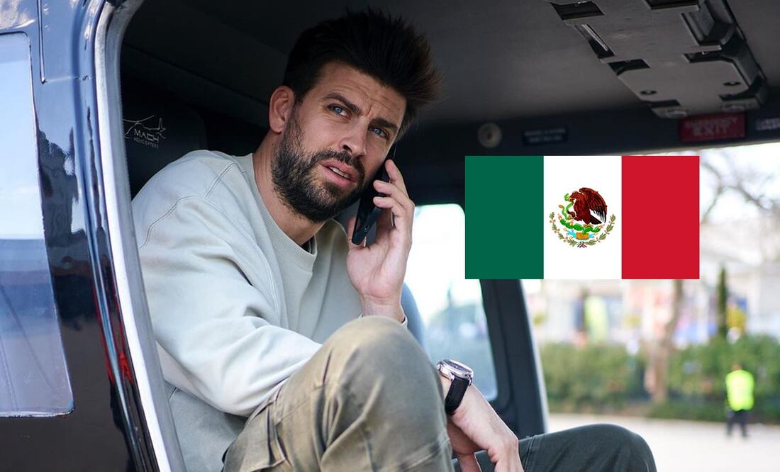 Captan a Gerard Piqué en México - Foto: Especial
